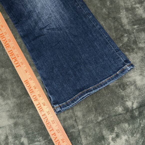 Flying Monkey Dark Blue Cropped Jeans - Picture 3 of 8